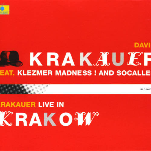 Jaquette de l’album «Krakauer Live In Krakow (feat. Klezmer Madness! & Socalled)»