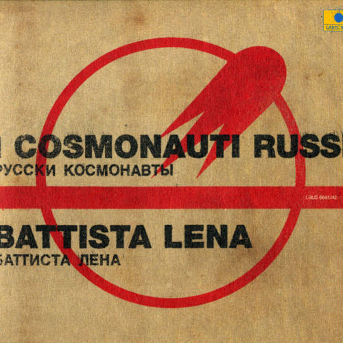 Jaquette de l’album «I cosmonauti russi / Les cosmonautes russes»