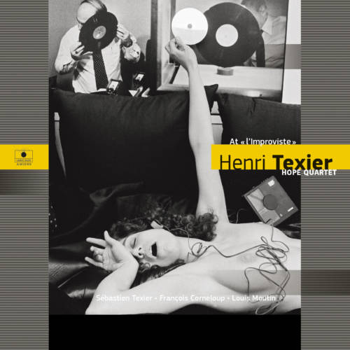 Jaquette de l’album «At “L’improviste” Henri Texier Hope Quartet»